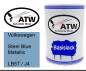 Preview: Volkswagen, Steel Blue Metallic, LB5T / J4: 500ml Lackdose, von ATW Autoteile West.